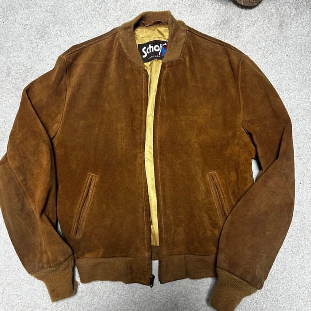 쇼트schott 스웨이드 자켓 40