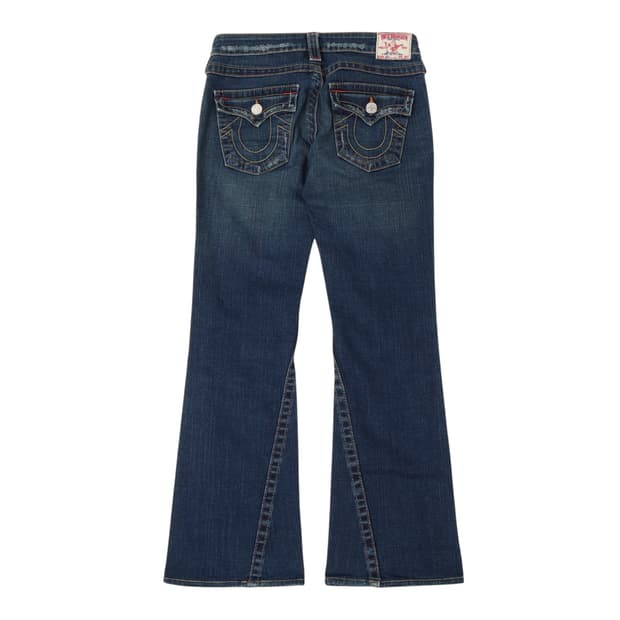 트루릴리젼 조이 부츠컷 데님팬츠