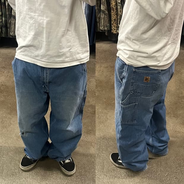 칼하트 B13 데님 카펜터 팬츠 (40“)