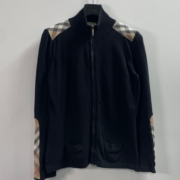 버버리 노바체크 니트집업 (on.262)