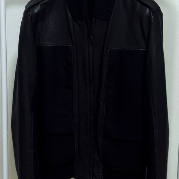 마르지엘라 14ss 아방가르드 바이커 레더자켓 46