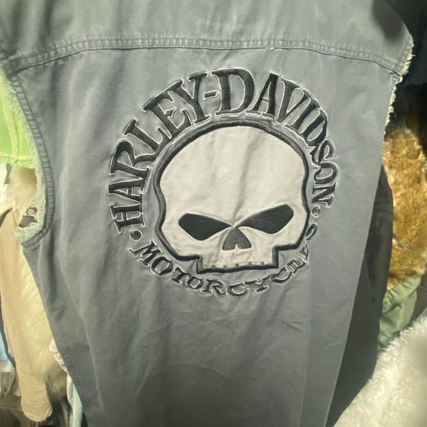 할리데이비슨 셔츠 조끼