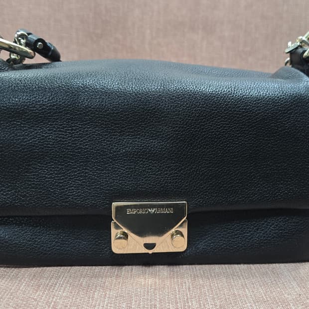 엠포리오 아르마니 체인 가죽숄더백 크로스백