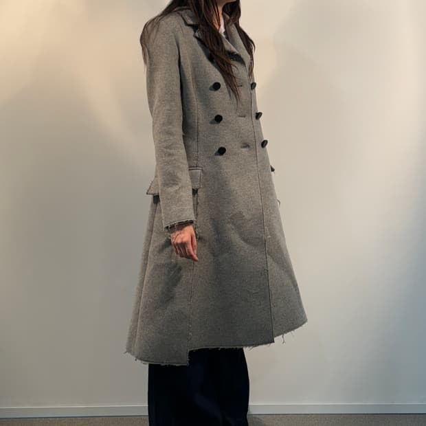 Destroyed Maxi Coat