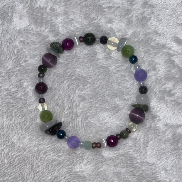 빈티지st 비즈 팔찌