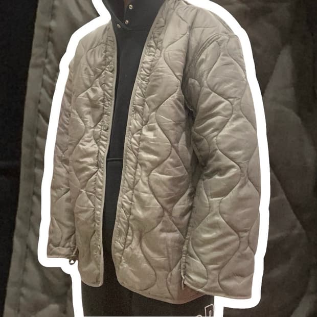 엑스톤즈 밀리터리 라이너 자켓 깔깔이 내피 XXL