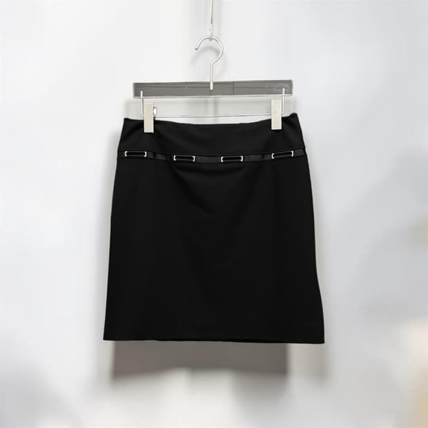 JIL SANDER hardware detail skirt