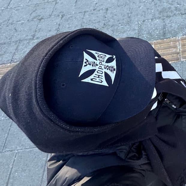 웨스트코스트차퍼 다크네이비 울 볼캡