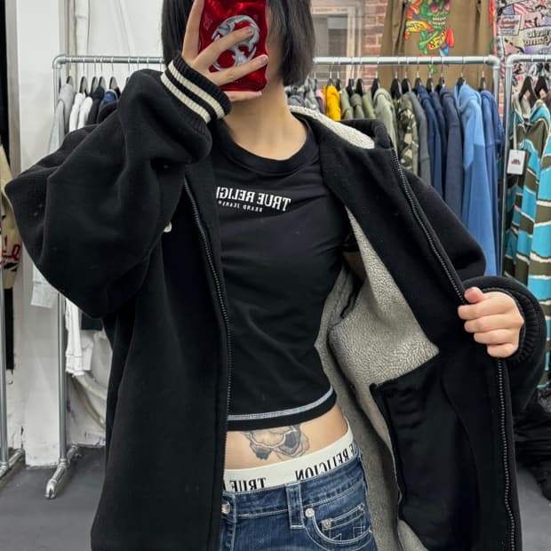 나이키 올드스쿨 베스킷볼 쉐르파 후드자켓