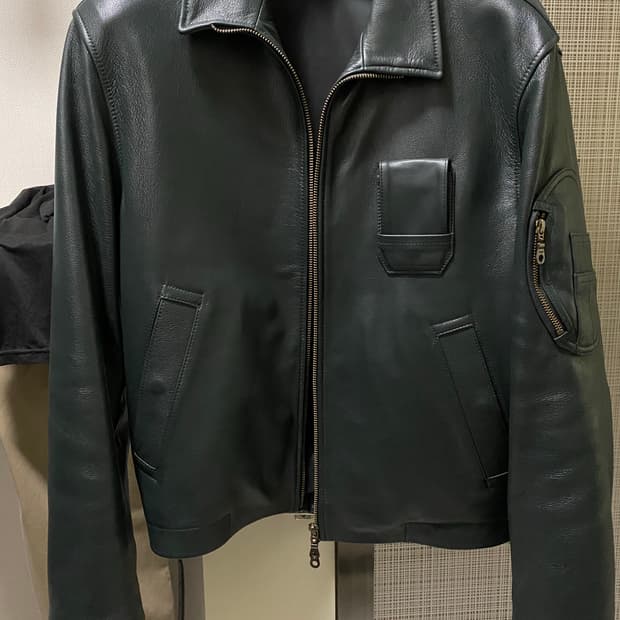 쿠어 파일럿 레더 자켓 m