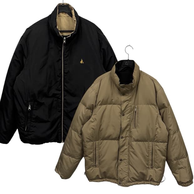 빈폴 리버시블 구스 다운패딩