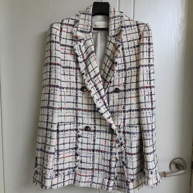 잇미샤 트위드 자켓 