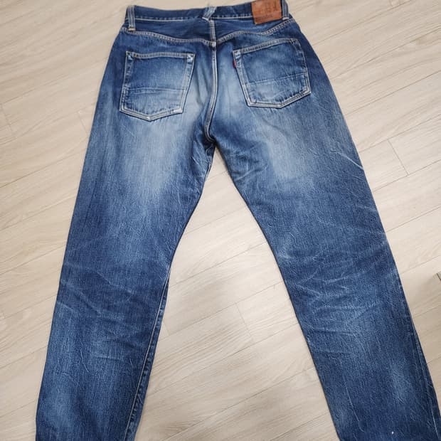 90년대 에비수 셀비지 데님