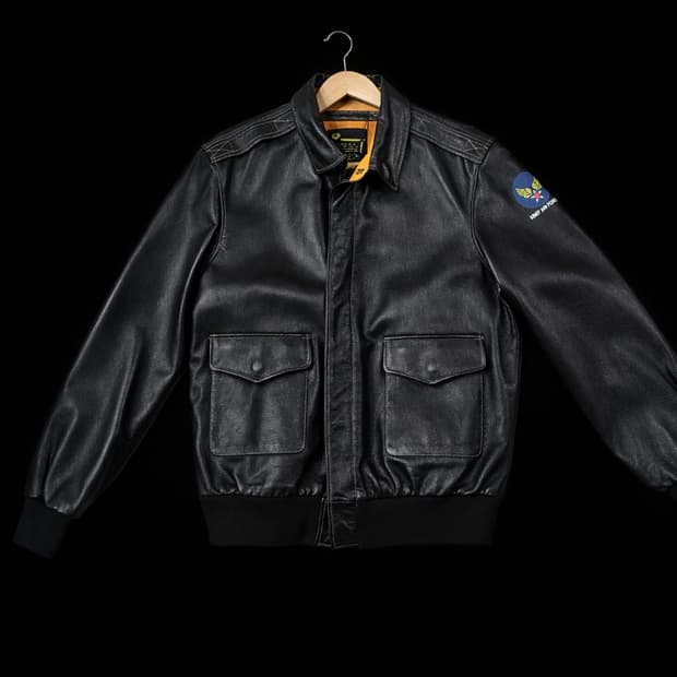 알리에서 산 a-2 가죽자켓 