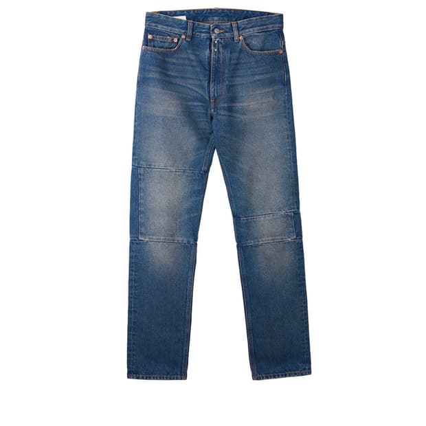 MM6 - PANEL DETAIL DENIM PANTS (BLUE)