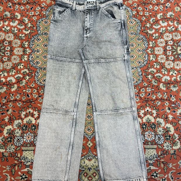 메종미네드 워싱 그레이 카펜터 데님 팬츠 46