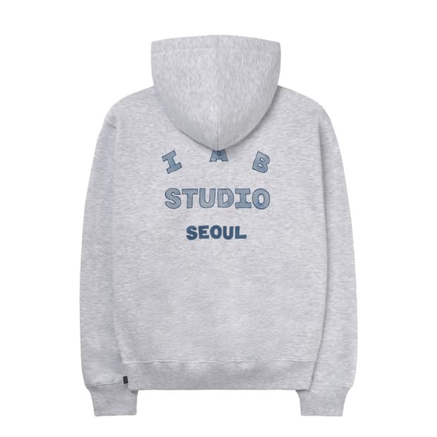 IABstudio 서울 후드 라이트그레이 XL
