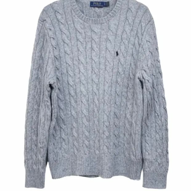 폴로 랄프로렌의 클래식한 케이블 니트