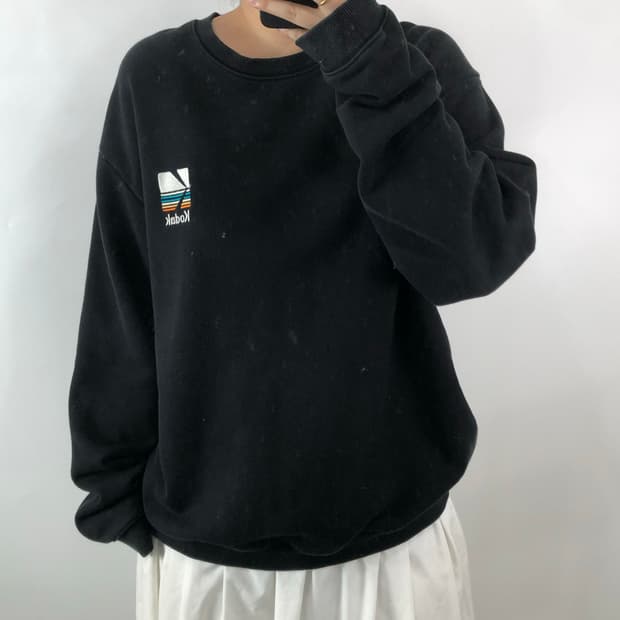 [XL] 코닥 블랙 맨투맨