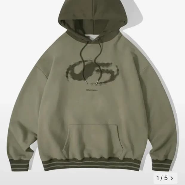 필루미네이트 후드티 카키