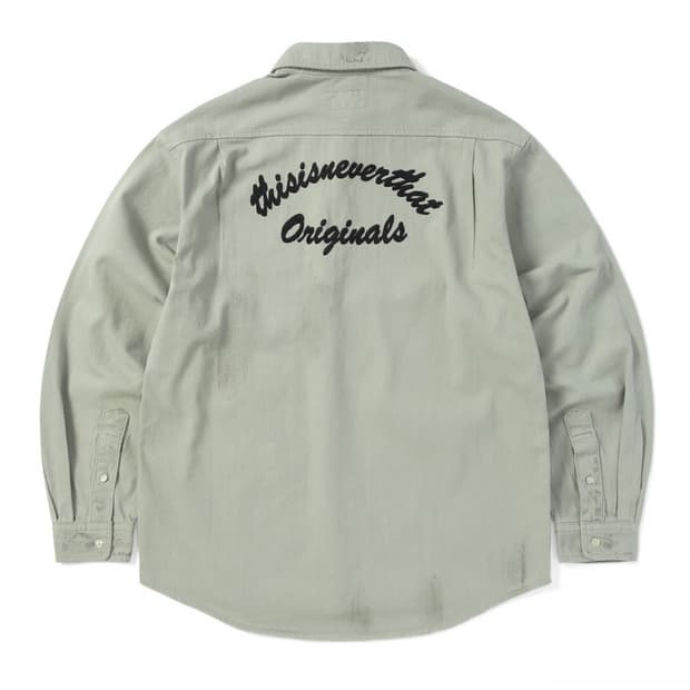 [L] thisisneverthat original dirt shirts