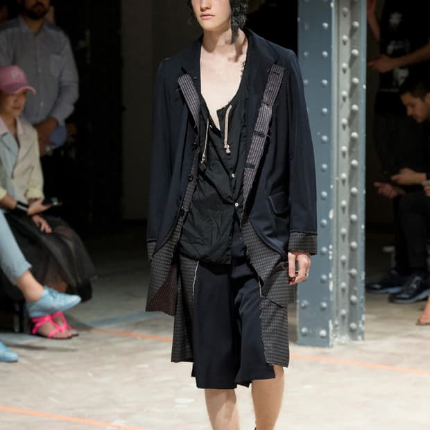 꼼데가르송 옴므 플러스 17ss 코트