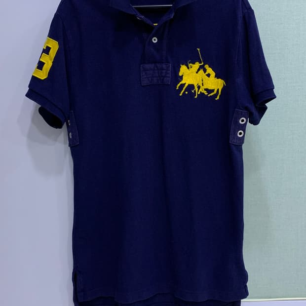폴로 더블빅포니 네이비
