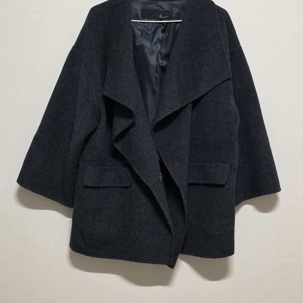 지컷 모캐시미어 코트