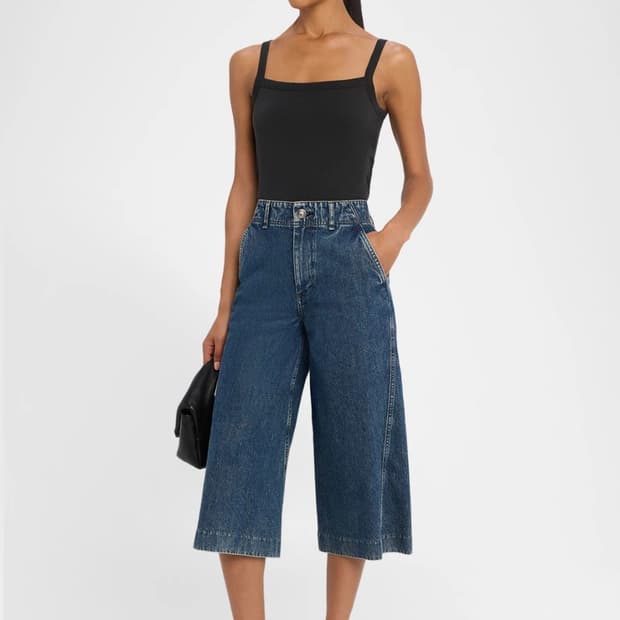 래그앤본 제이미 하이라이즈 크롭진