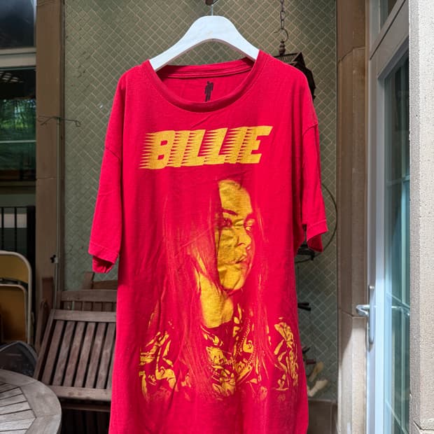 [XL] 빌리아일리시 빈티지 티셔츠