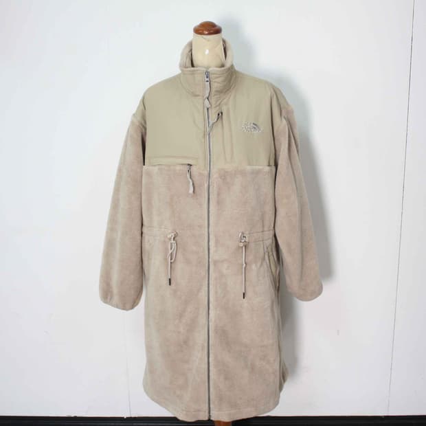 W-3380/노스페이스 정품 여성용 인조털 롱 자켓 90