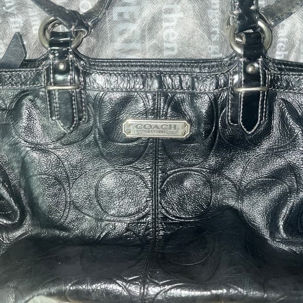 coach 시그니처 토트백 emboss