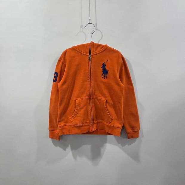폴로랄프로렌 키즈 오렌지 후드집업 7