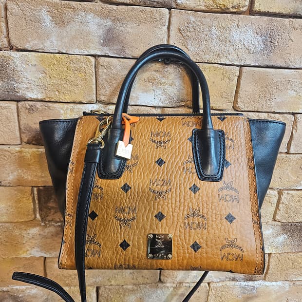 MCM 비세토스 토트백 브라운