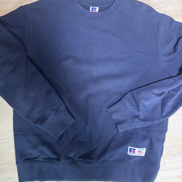 00s 빈티지 러셀 스웻셔츠 네이비 L 