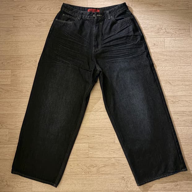 Jaded London Creased Indigo XL Colossus 