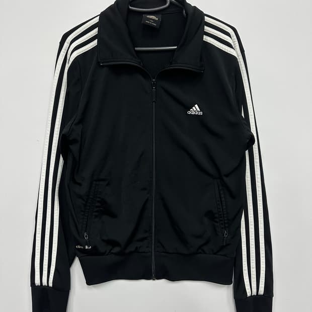 아디다스 블랙 마샬아츠 져지 트랙탑