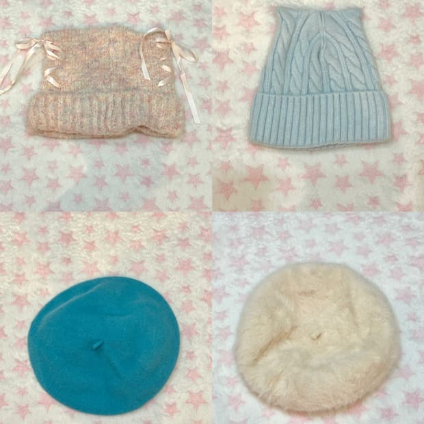 모자(비니,베레모)