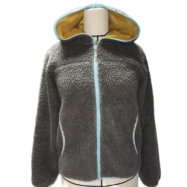 에이글 후드 집업 후리스