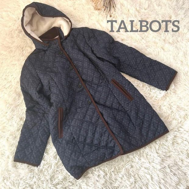 네이비 도트 땡땡이 퀄트자켓