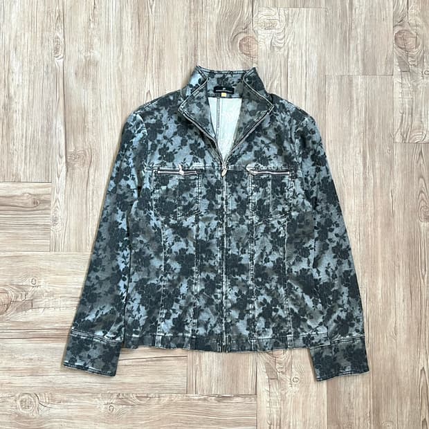 BRUND PIFITTELLI 플라워 그레이 자켓