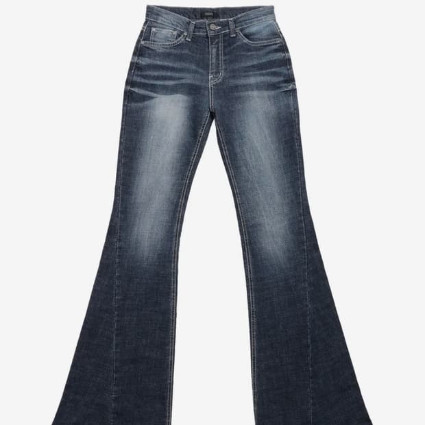 구매) 시너진 캣워싱 데님 딥블루 S