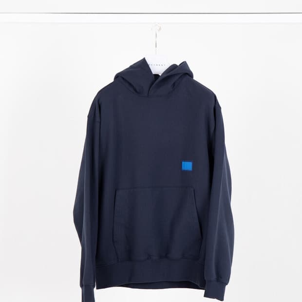 도큐먼트 크리스마스 스웻 후디 (M, 네이비)