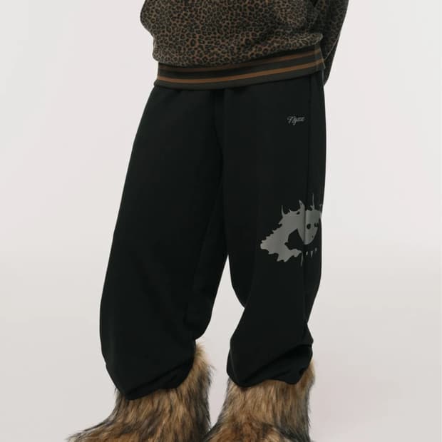 (엔와이엑스엑스) EYE SWEAT PANTS BLACK