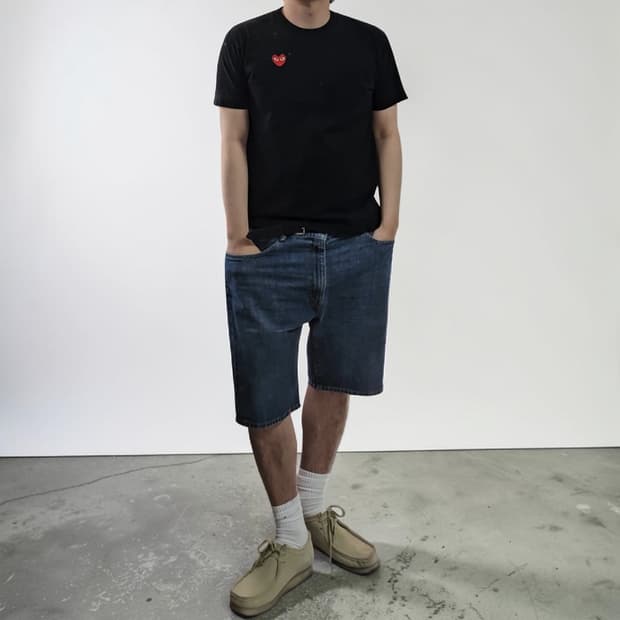 꼼데가르송 반팔티 XL M0301