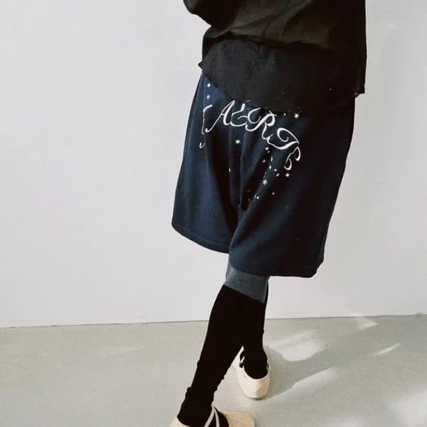 샵페어리 다이스 팬츠 쇼츠 네이비