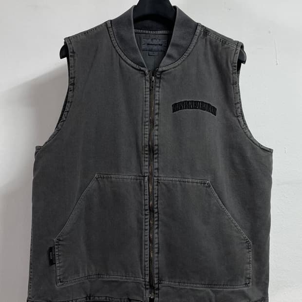 디스이즈네버댓 피그먼트 베스트 집업자켓  (on.361)  