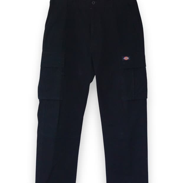 디키즈 더블니 카고 블랙