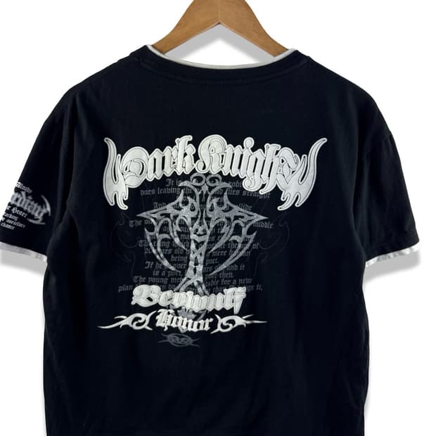 JPN Y2K 레터링 반팔티셔츠1834