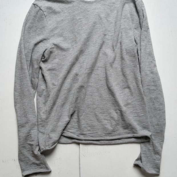 (1) mono prive Textured Roll Long Sleeve